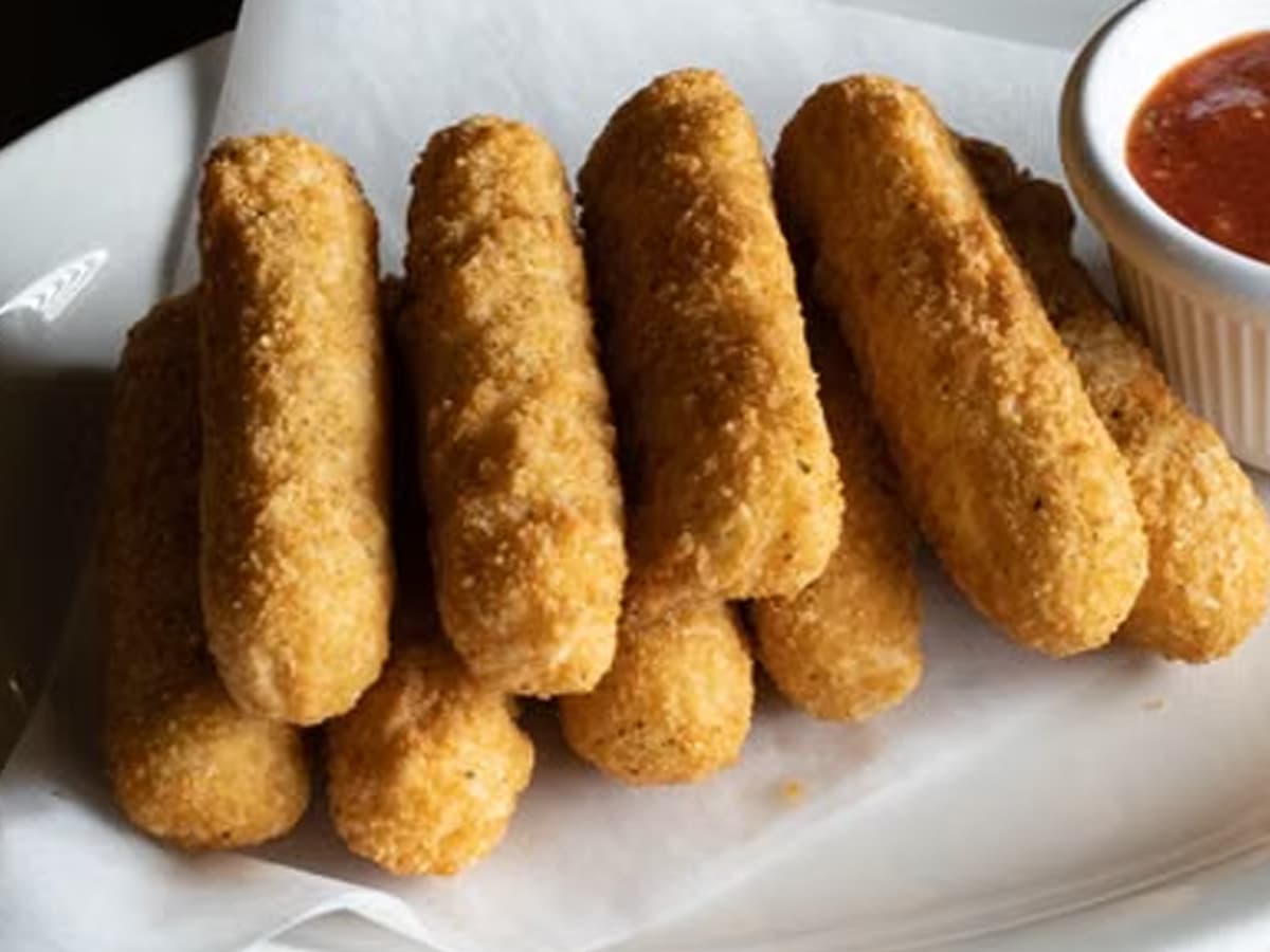 Deep-Fried Mushrooms, Onion Rings, Pickles or Mozzarella Sticks
