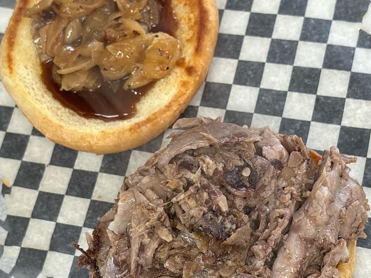 Smoked Beef Brisket Sandwich